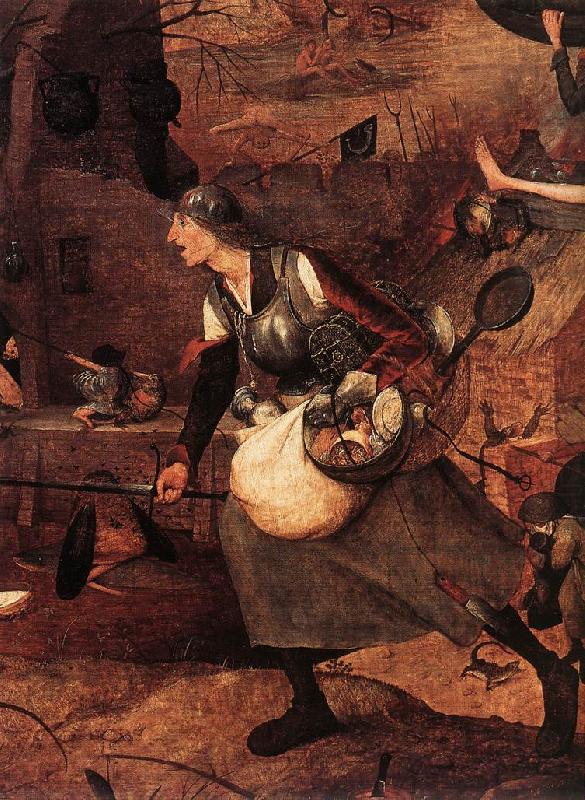 Dulle Griet (detail) fds, BRUEGEL, Pieter the Elder